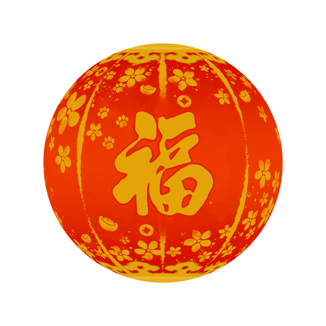 AL1001 西西-财猫双全-灯笼拼图