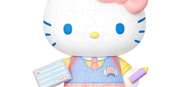 F1062 校园记忆-Hello Kitty立体造型拼图系列