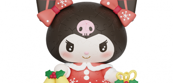 F1065 圣诞之铃-三丽鸥家族系列Kuromi